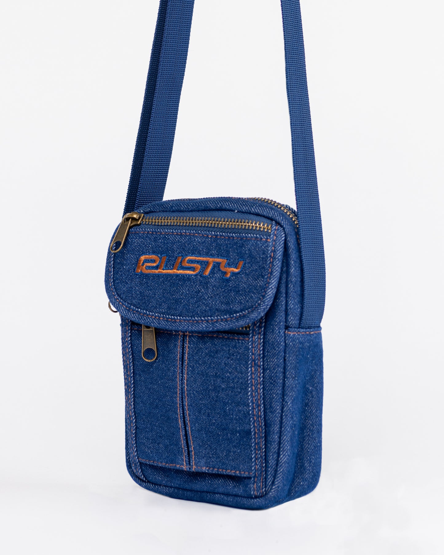 Riñonera Rusty Billie Jean Crossbody Raw Dawg Blue