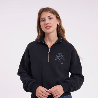 Buzo Rusty Bind Me Up Zip Crew Ld Black