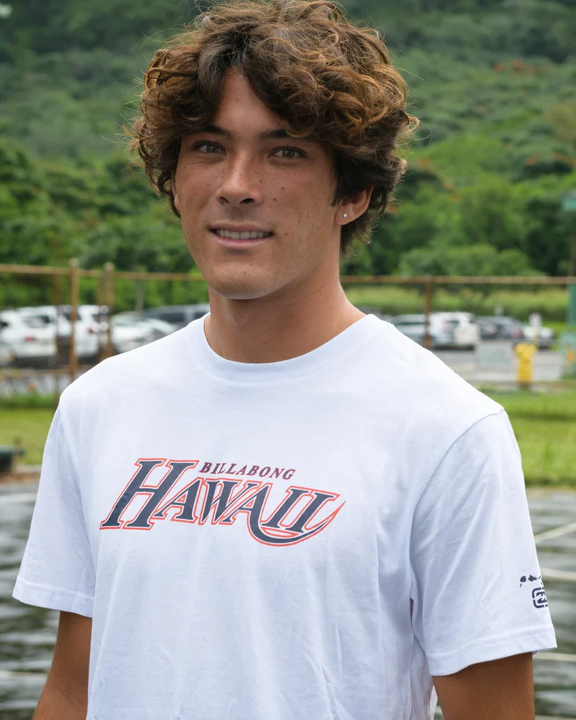 Remera Mc Billabong A.I. Champ Premium Ss Blanco