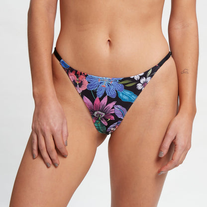 Bikini Bajo Rusty Black Beach Palm Midi Bik Pant Ld Black
