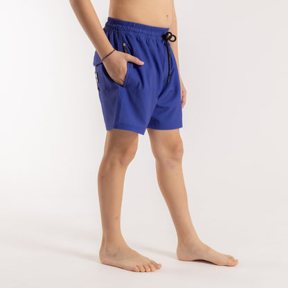 Short Rusty Amped Serie 2 Bs Jr Marazine Blue