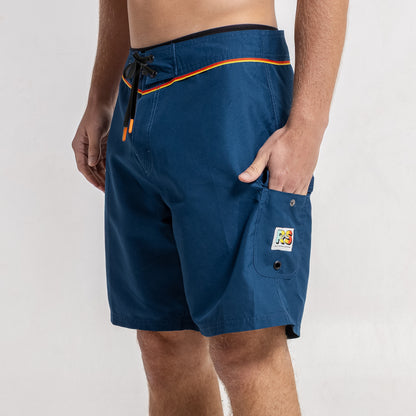 Short Rusty Honolulu Bs Navy Blue