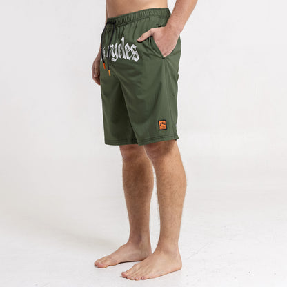 Short Rusty L.A. Bs Military Green