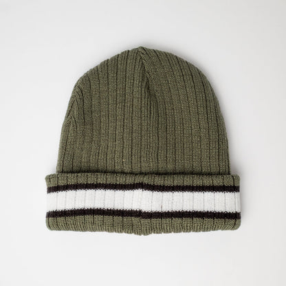 Gorro Lana Rusty Bones Reversible Beanie Shadow Army