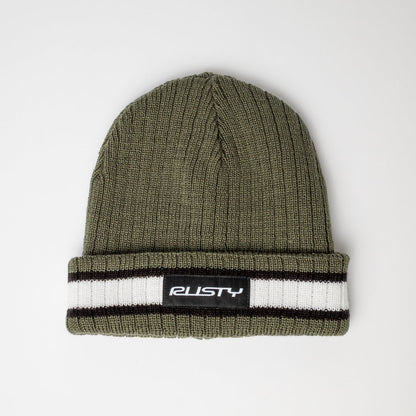 Gorro Lana Rusty Bones Reversible Beanie Shadow Army
