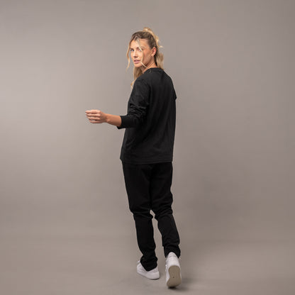 Remera Rusty Booser Baselayer Black Marle