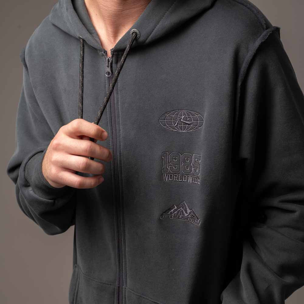 Campera Canguro Rusty Boulash Carbon