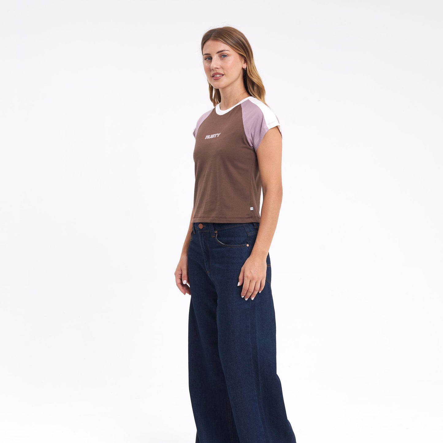 Remera Mc Rusty Bradley Mini Cap Sleeve Tee Ld Chestnuit