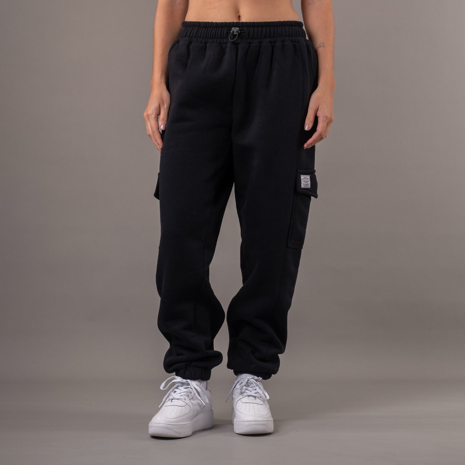 Jogging Rusty Brave Cargo Trackpant Ld Black