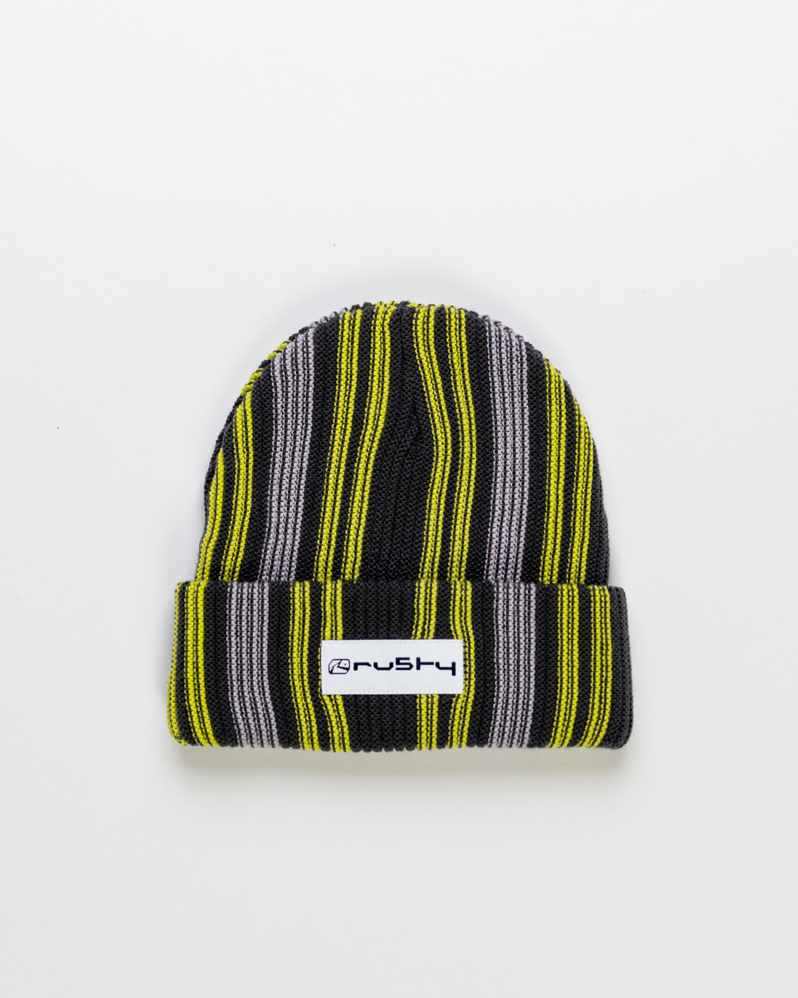 Gorro Lana Rusty Breaker Stripe Beanie* Carbon