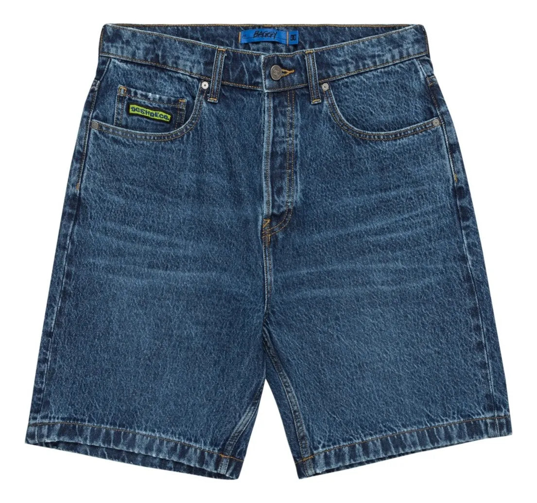 Bermuda Dc Walkshort Worker Baggy Rsi (Blcw) Dc Azul