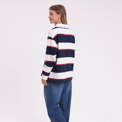 Buzo Rusty Cali Polo Crew Ld Navy