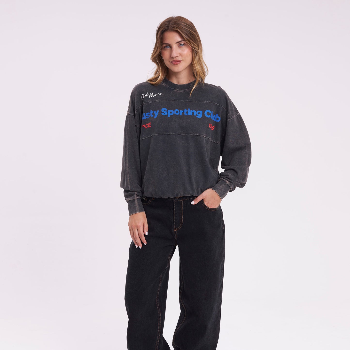 Buzo Rusty Caliway Diy Crew Ld Washed Black