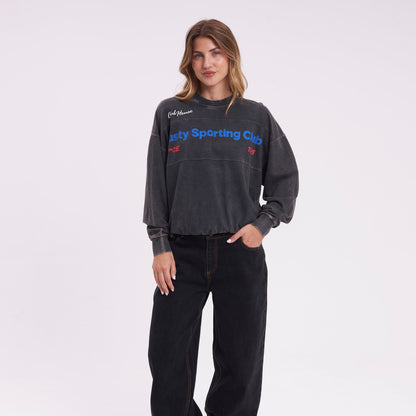 Buzo Rusty Caliway Diy Crew Ld Washed Black