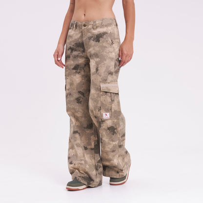 Pantalon Rusty Camoozy Low Rise Cargo Pant Camo