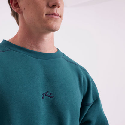 Buzo Rusty Campaigne Crew Green Bug