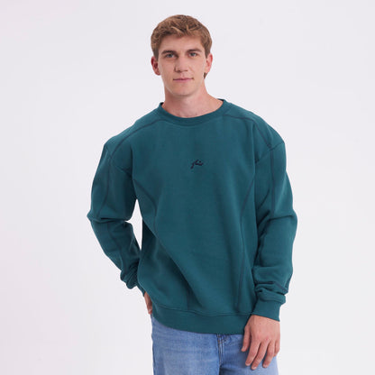 Buzo Rusty Campaigne Crew Green Bug