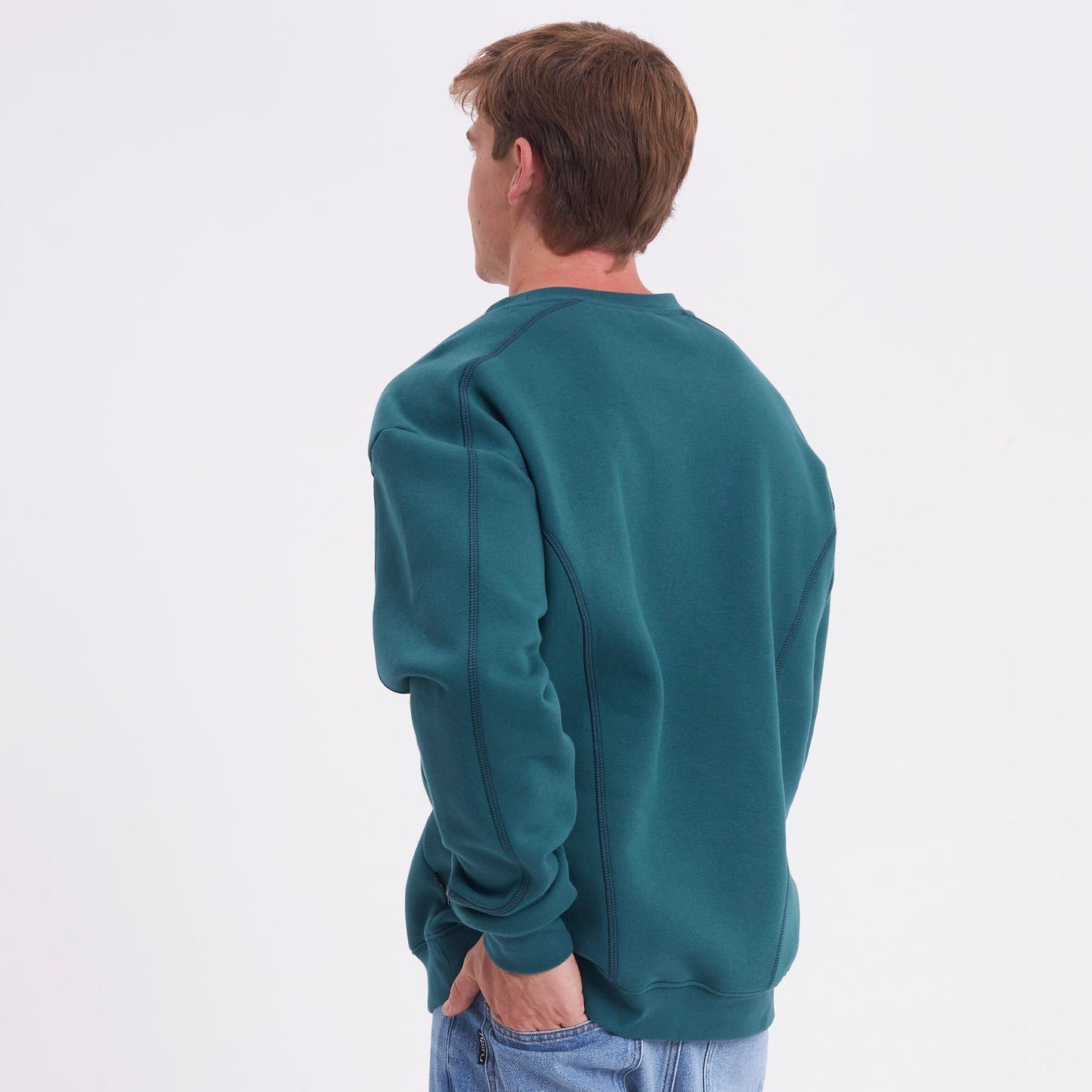 Buzo Rusty Campaigne Crew Green Bug