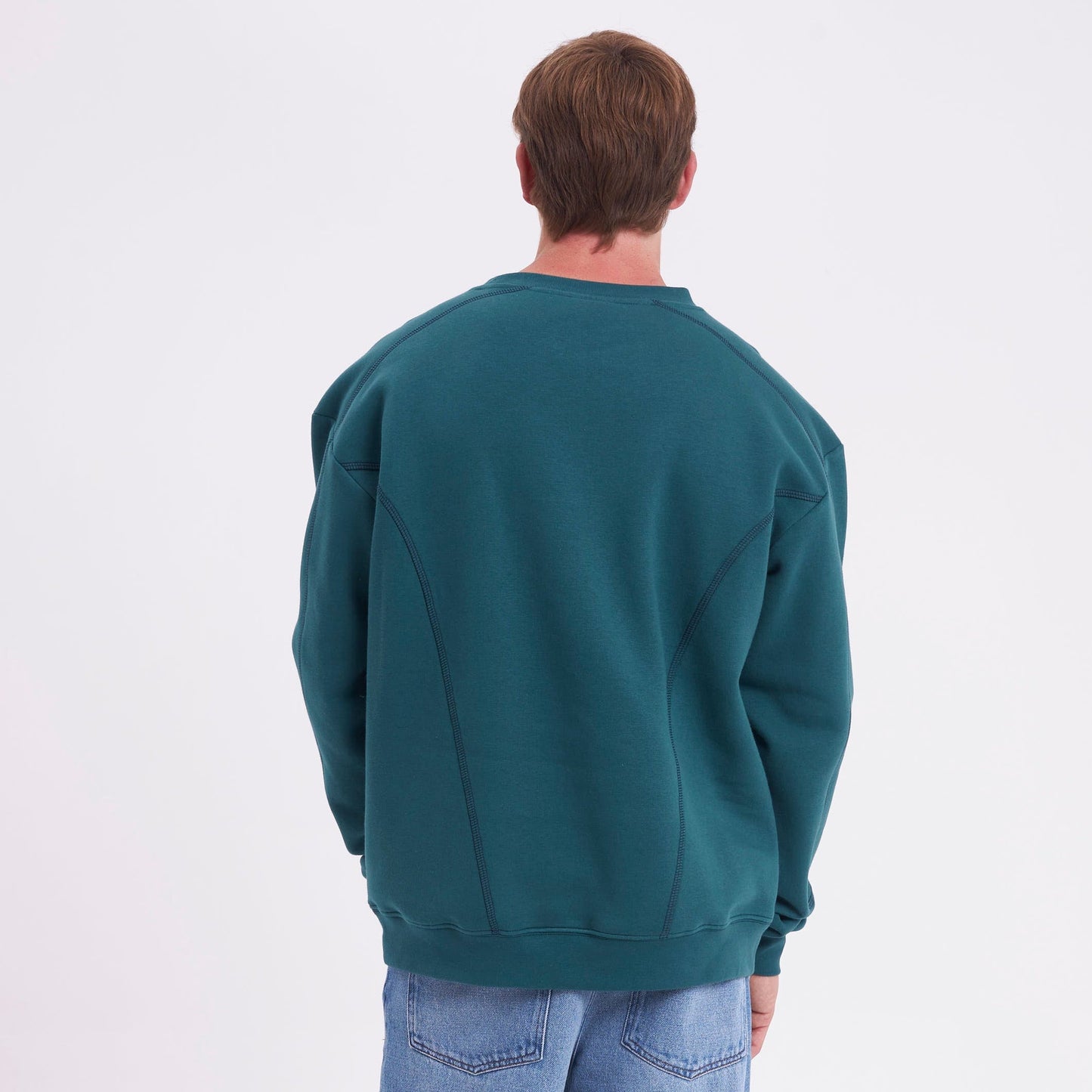 Buzo Rusty Campaigne Crew Green Bug