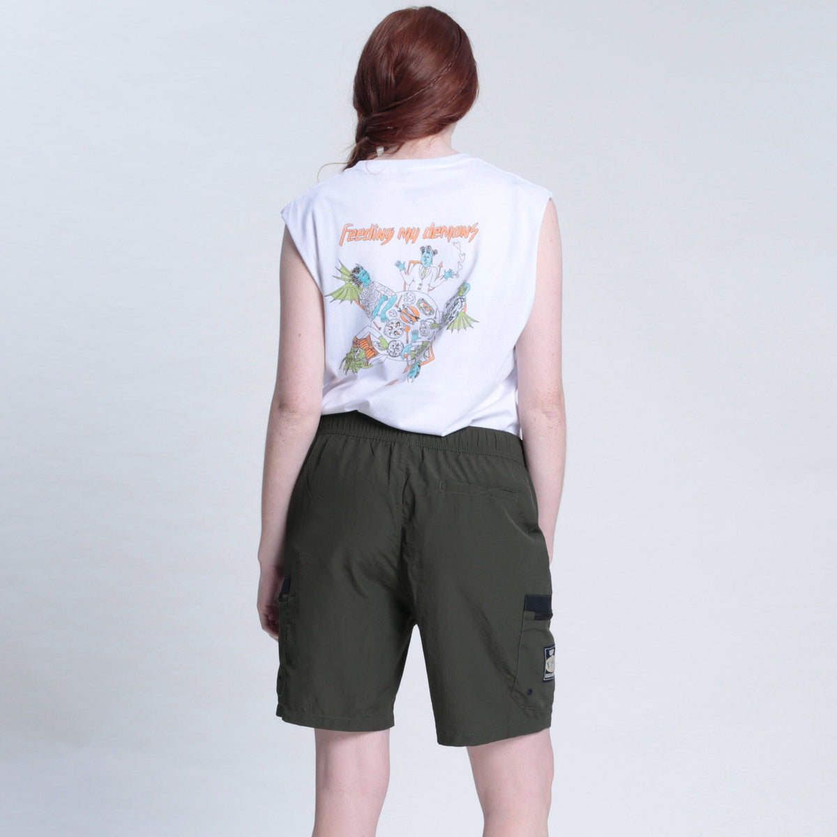 Short Vulk Camp Boardshort Green