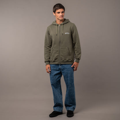 Campera Canguro Rusty Registered Megabig Military Green