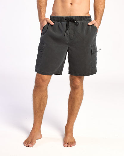 Boardshort Rusty Camper 19´´ Bs Process Black