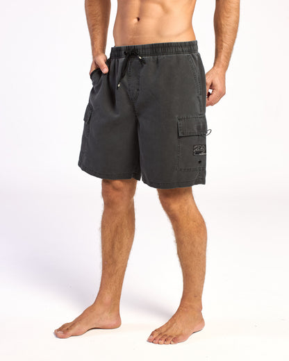 Boardshort Rusty Camper 19´´ Bs Process Black