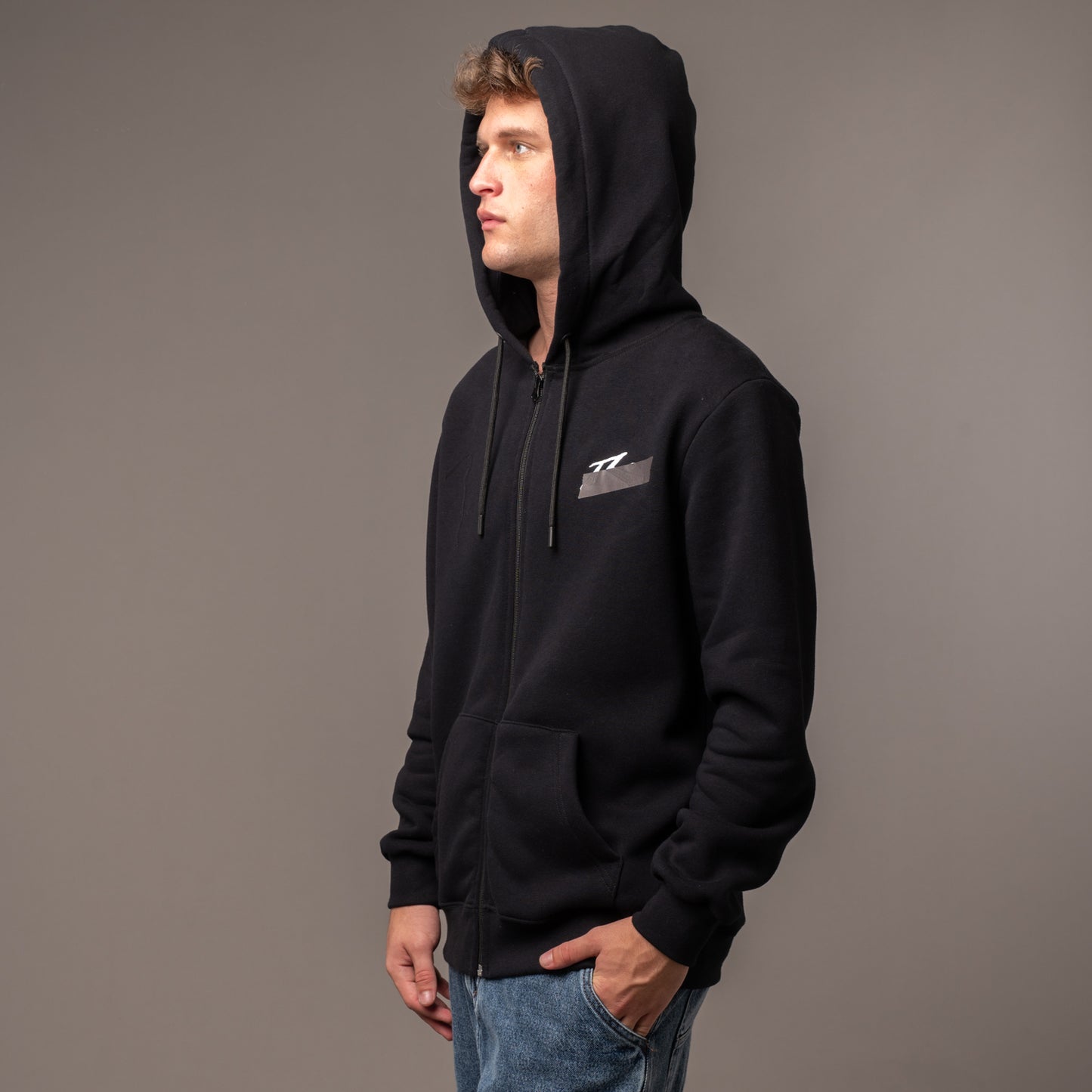 Campera Canguro Rusty 4Am Zh Black