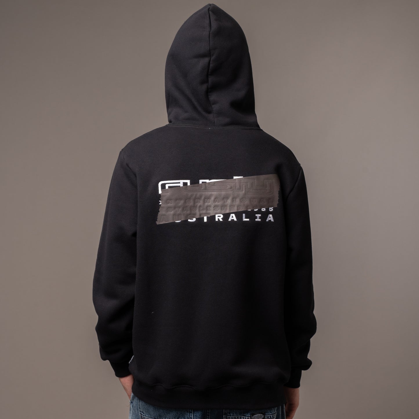 Campera Canguro Rusty 4Am Zh Black