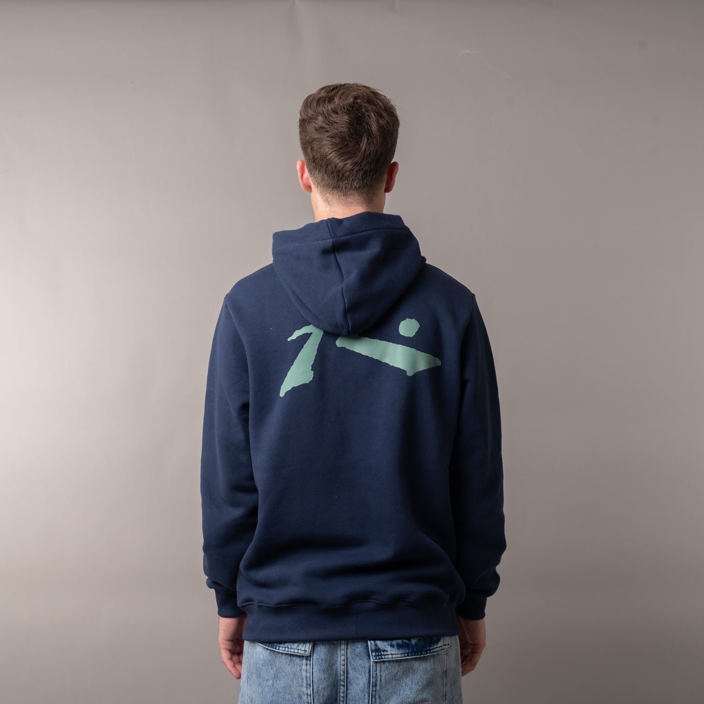 Campera Canguro Rusty Competition Navy/Green Gables