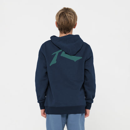Canguro Rusty Competition Hood Jr Navy/Green Gables