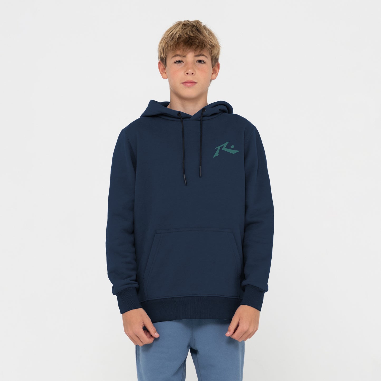 Canguro Rusty Competition Hood Jr Navy/Green Gables