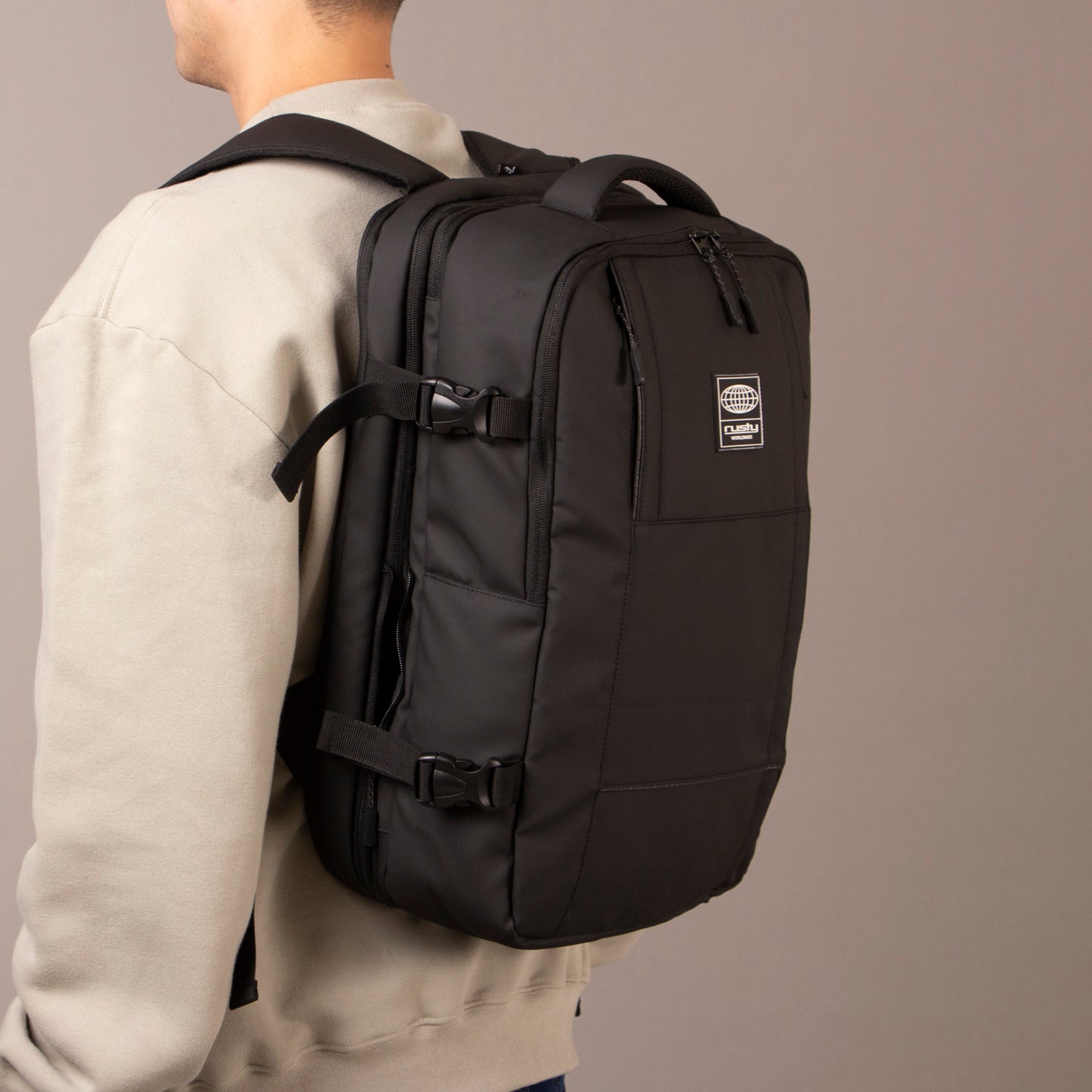 Mochila Rusty Carry Me Serie 2 Backpack Black