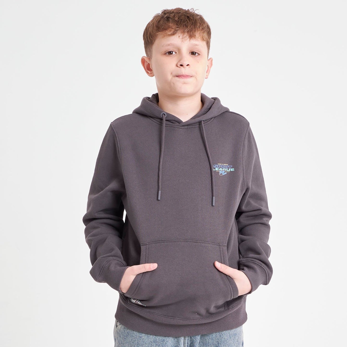 Canguro Rusty Catelo Hood Jr* Dark Grey
