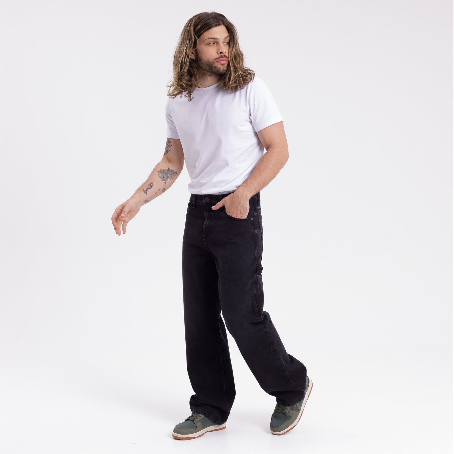 Jean Rusty Chillkat Worker Jean Black