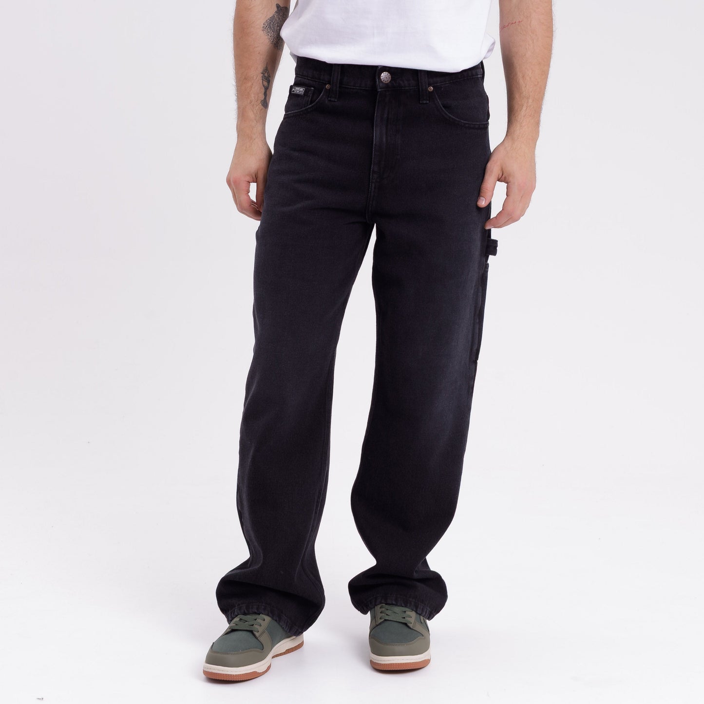 Jean Rusty Chillkat Worker Jean Black