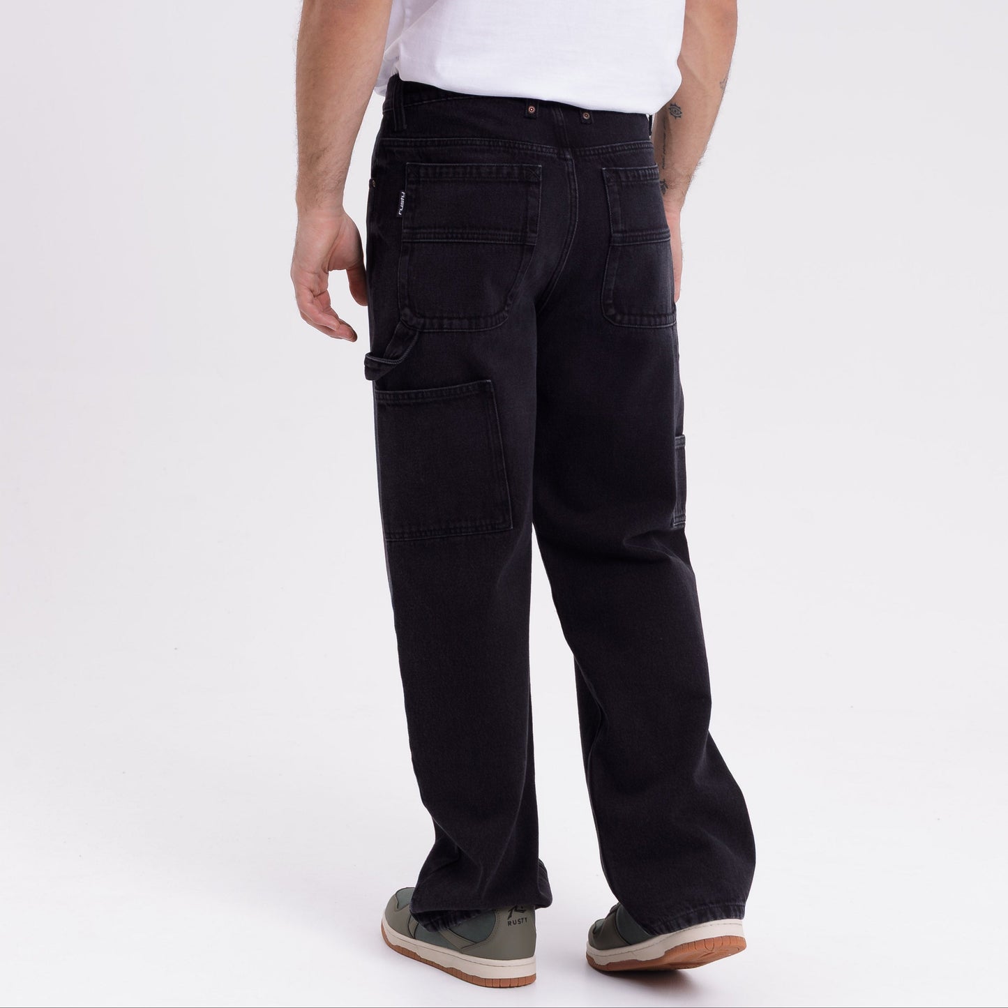 Jean Rusty Chillkat Worker Jean Black