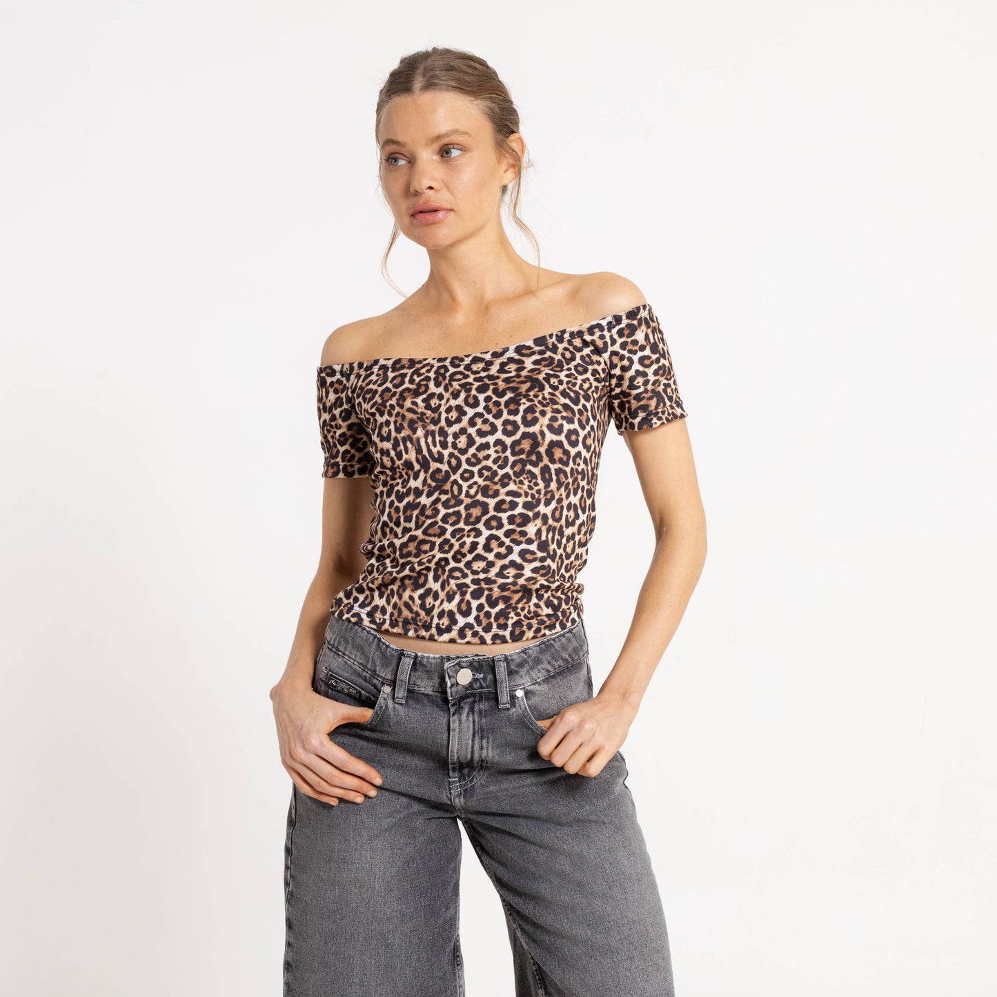Fashion Top Rusty Ciao Bella Off Shoulder Top Ld Multi