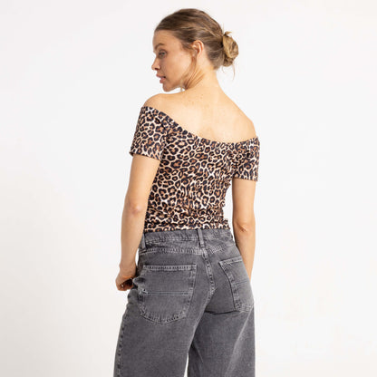 Fashion Top Rusty Ciao Bella Off Shoulder Top Ld Multi