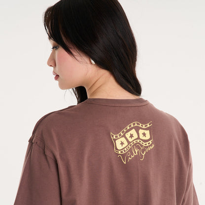 Remera Mc Vulk Cinema Tee Brown