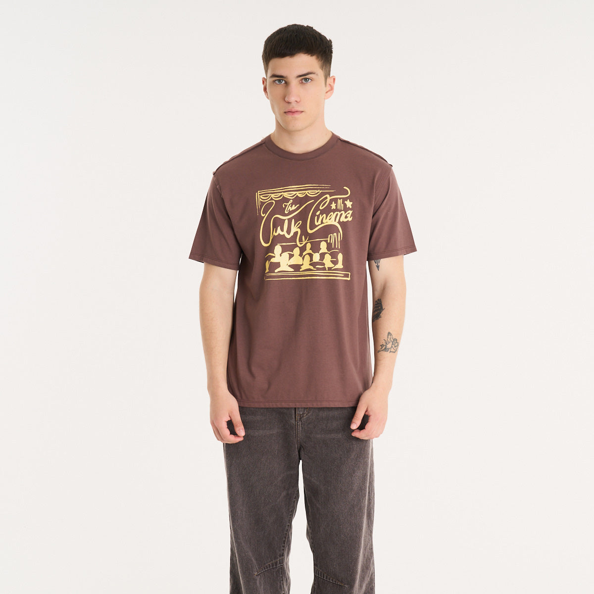 Remera Mc Vulk Cinema Tee Brown