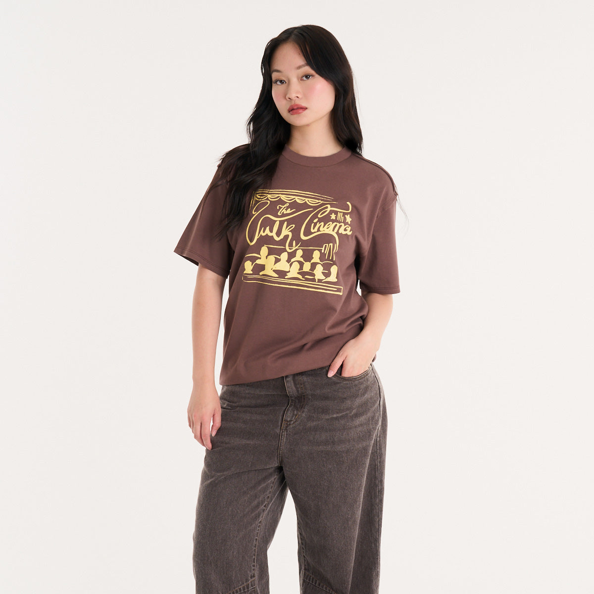 Remera Mc Vulk Cinema Tee Brown