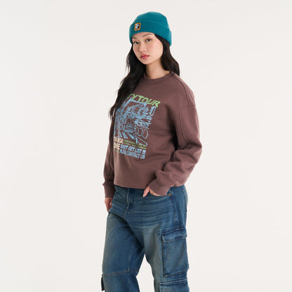 Buzo Vulk City Crew Brown