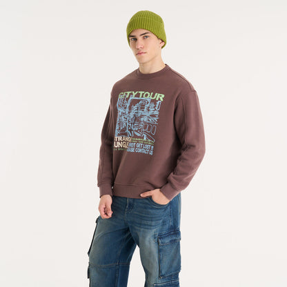 Buzo Vulk City Crew Brown