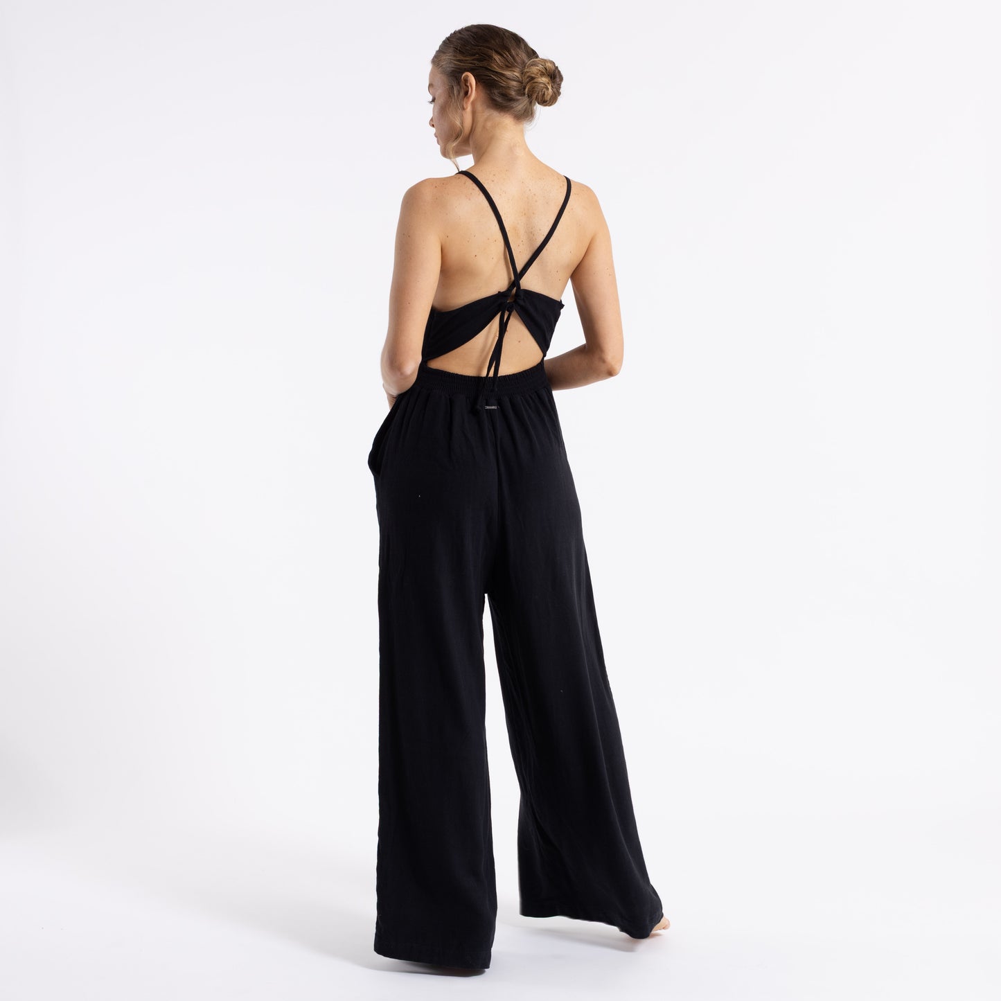 Enterito Rusty Clumsy Playsuit Ld Black