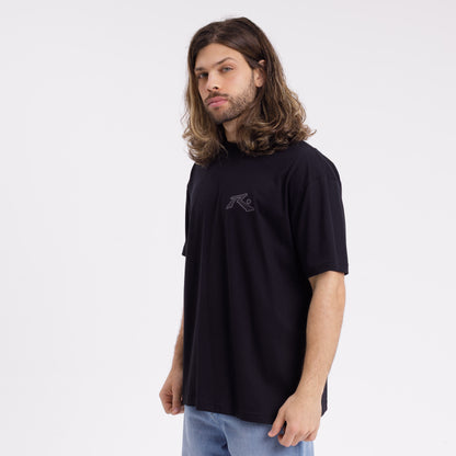 Remera Mc Rusty Competition 2.0 Tee Superbig Black/Black
