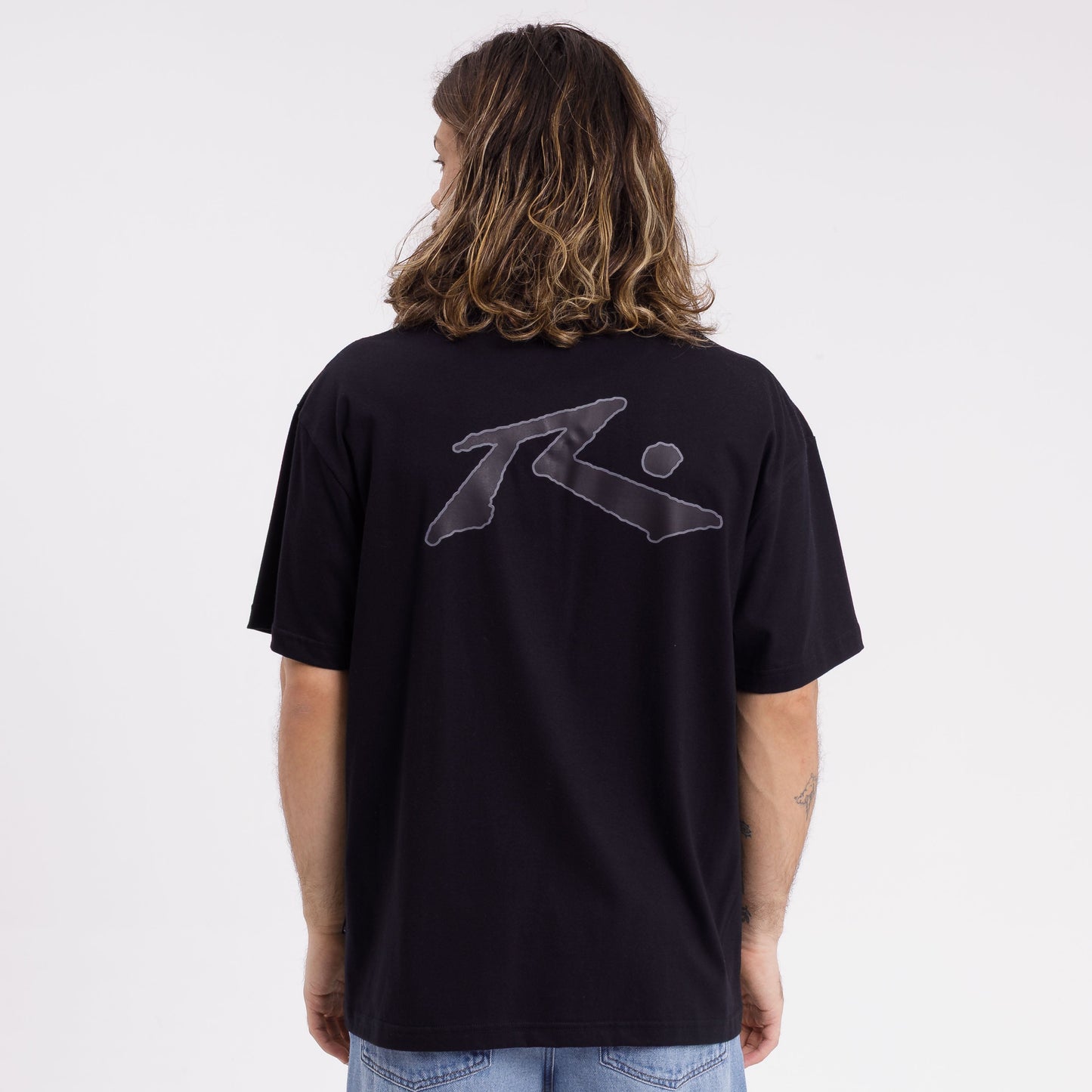 Remera Mc Rusty Competition 2.0 Tee Megabig Black/Black