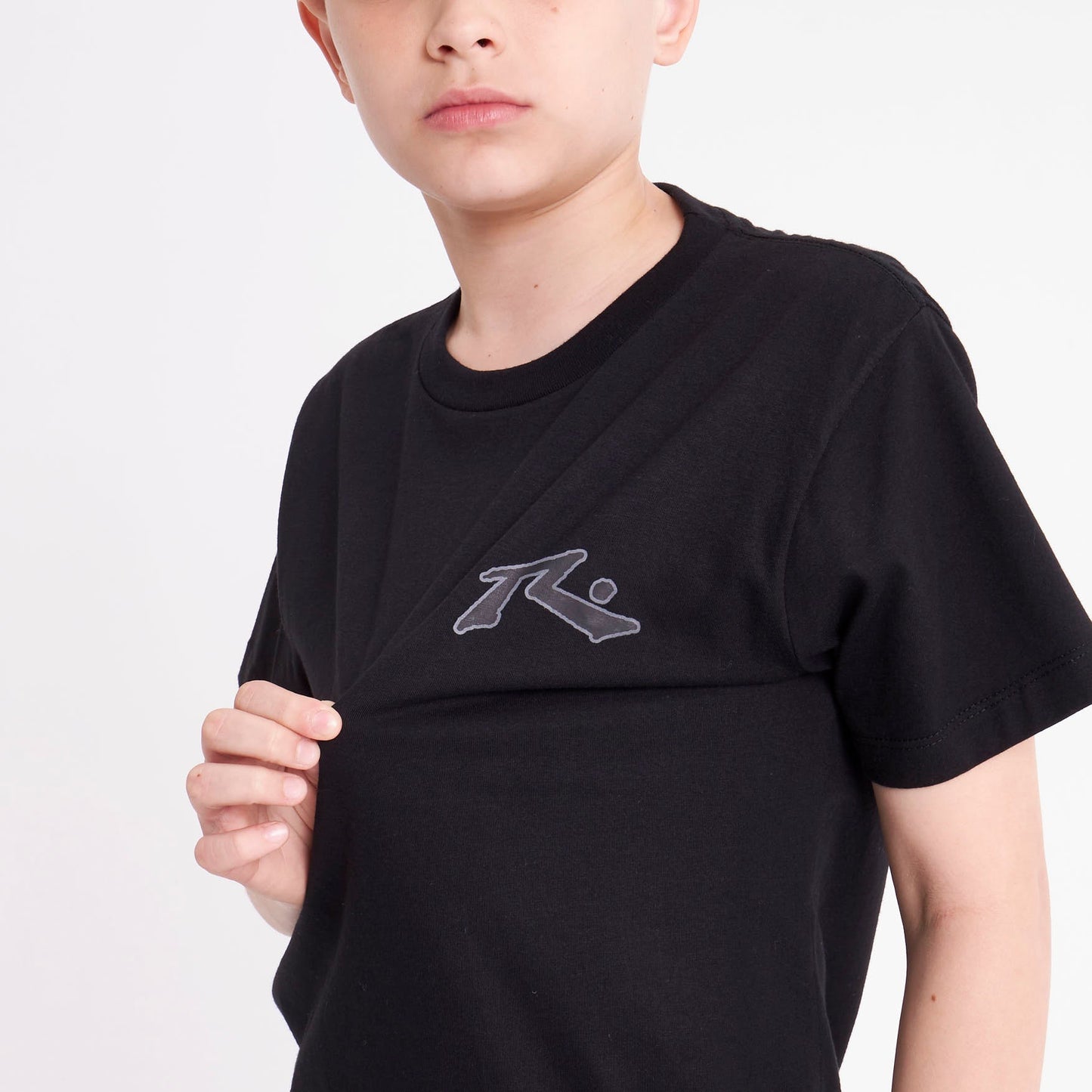 Remera Mc Rusty Competition 2.0 Tee Jr Black/Black
