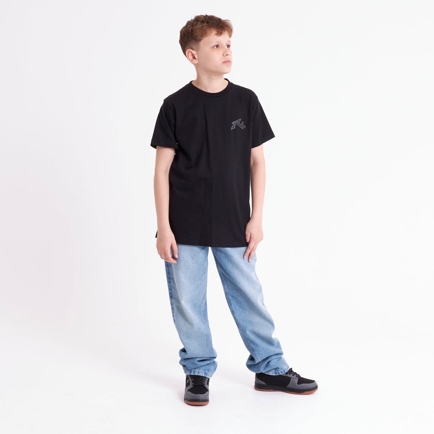 Remera Mc Rusty Competition 2.0 Tee Jr Black/Black