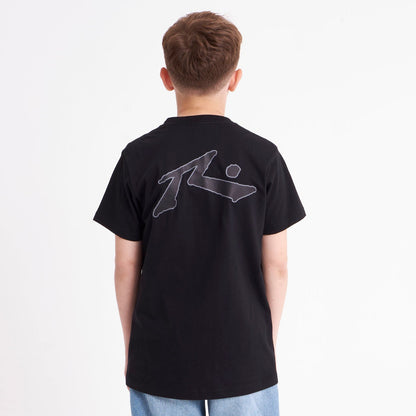 Remera Mc Rusty Competition 2.0 Tee Jr Black/Black
